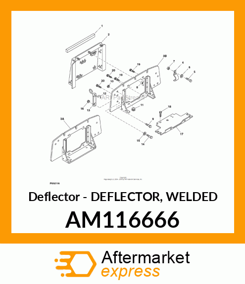 Deflector AM116666