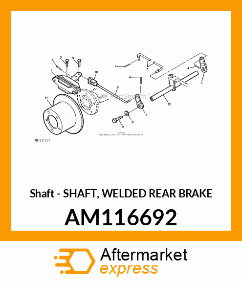 Shaft AM116692