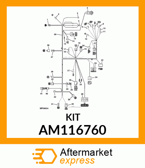 LINK KIT, KIT, FUSIBLE LINK AM116760