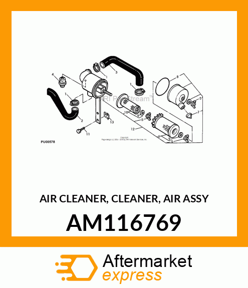 Air Cleaner AM116769