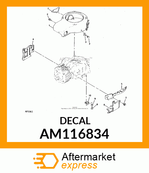 Label Kit AM116834