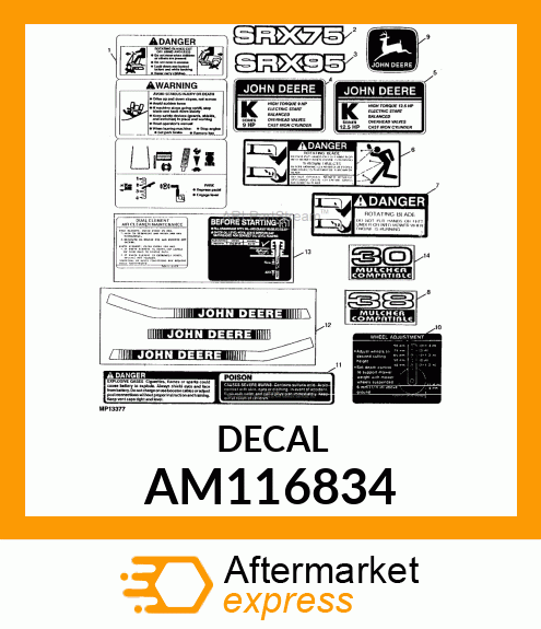 Label Kit AM116834