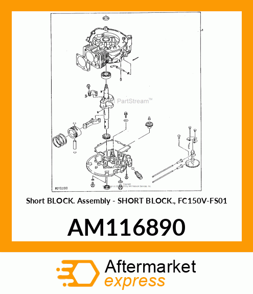 Short Block Asm AM116890