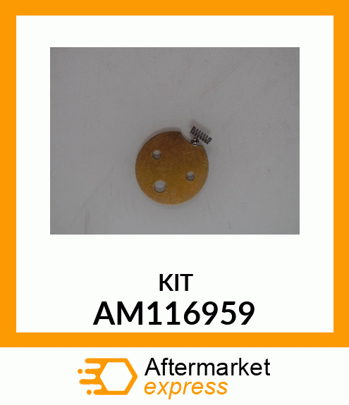 Restrictor Kit AM116959