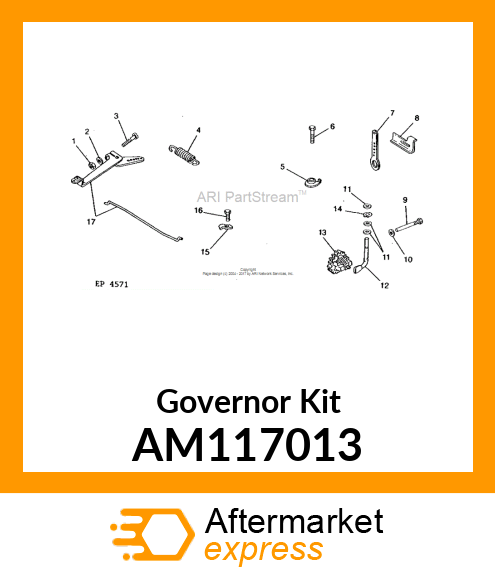 Governor Kit AM117013