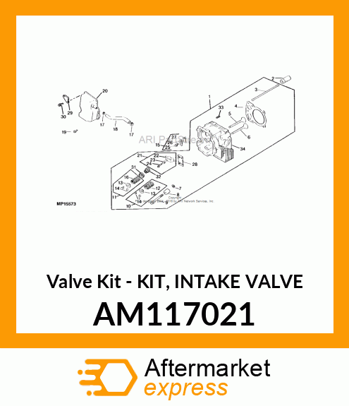 Valve Kit AM117021