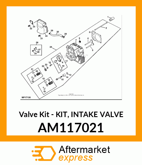 Valve Kit AM117021