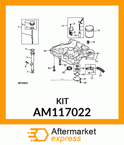 Valve Kit AM117022