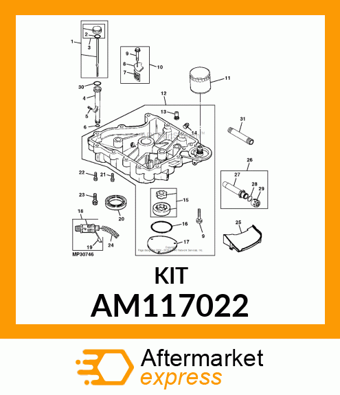 Valve Kit AM117022