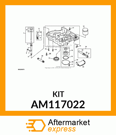 Valve Kit AM117022