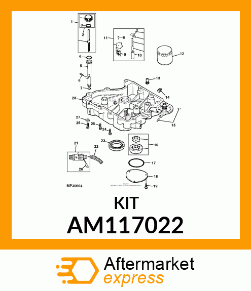 Valve Kit AM117022