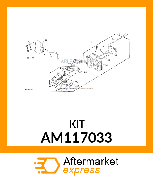 Valve Kit AM117033