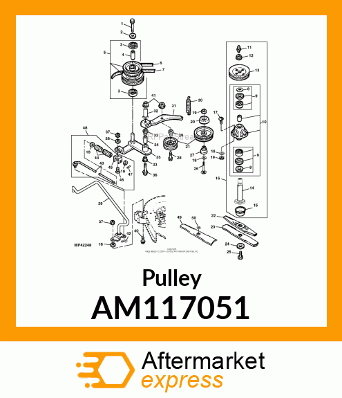 Pulley AM117051