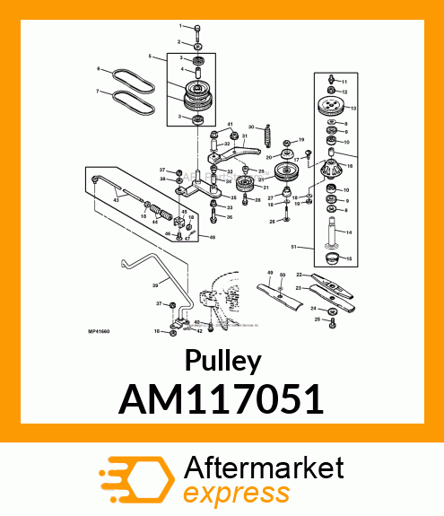 Pulley AM117051