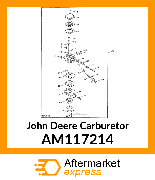 Carburetor AM117214