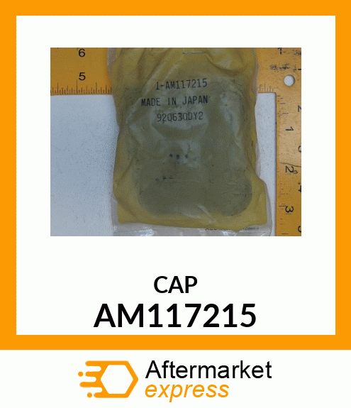 Cover - COVER, AIR CLEANER W/LABEL AM117215