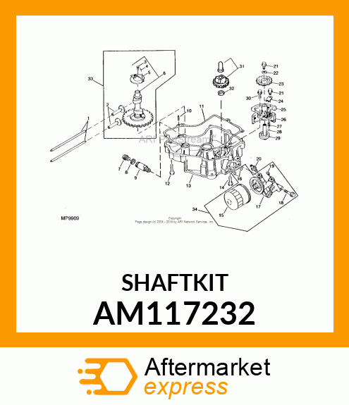 Shaft Kit AM117232