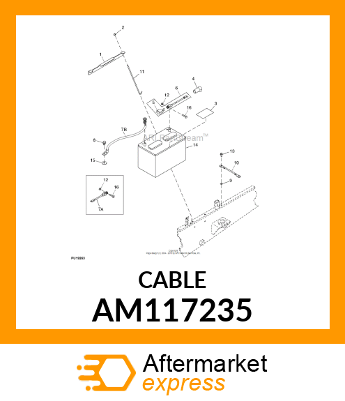 CABLE AM117235