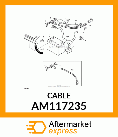 CABLE AM117235