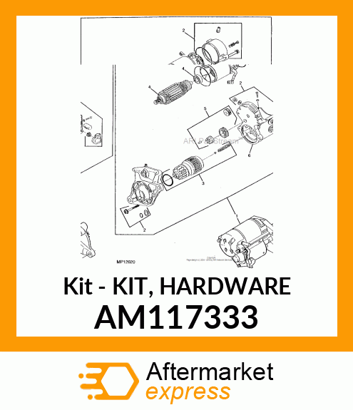 Kit Hardware AM117333