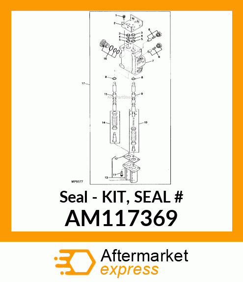 Seal - KIT, SEAL # AM117369