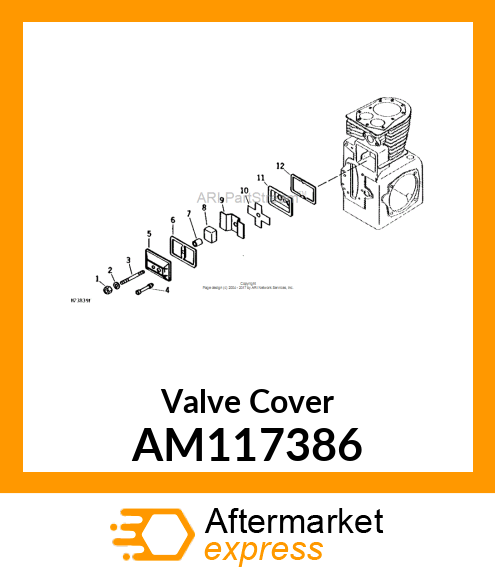 Valve Cover AM117386