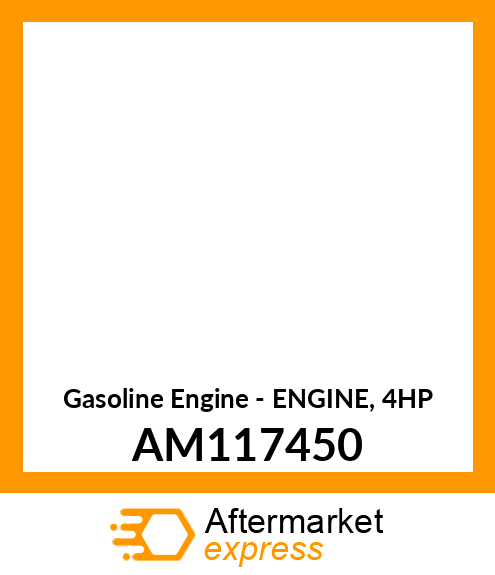 Gasoline Engine - ENGINE, 4HP AM117450