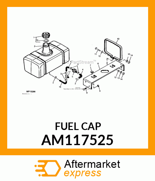 CAP, GAS AM117525