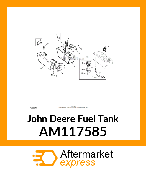 TANK, FUEL AM117585