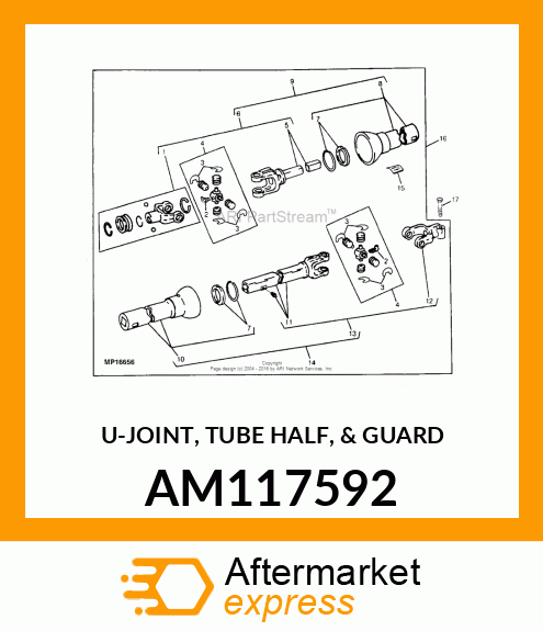 Joint With Shaft amp; Shield AM117592