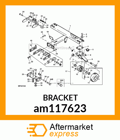 BAIL, HITCH ASSY am117623