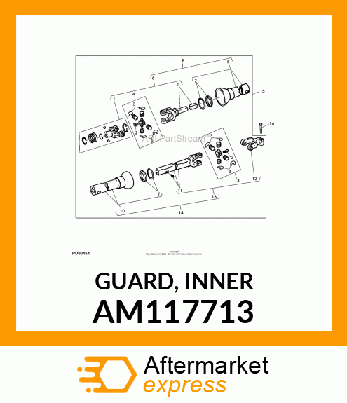 GUARD, INNER AM117713