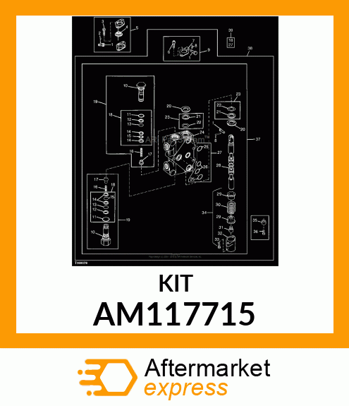 SEAL KIT, KIT, SEAL AM117715