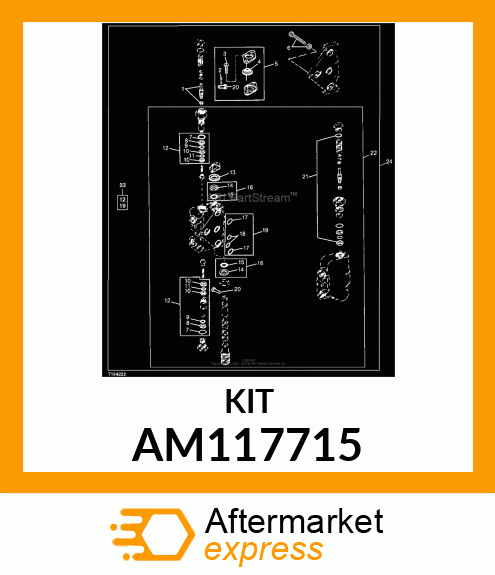 SEAL KIT, KIT, SEAL AM117715