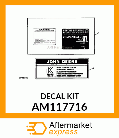 Kit Label AM117716