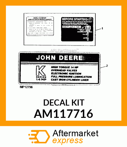 Kit Label AM117716