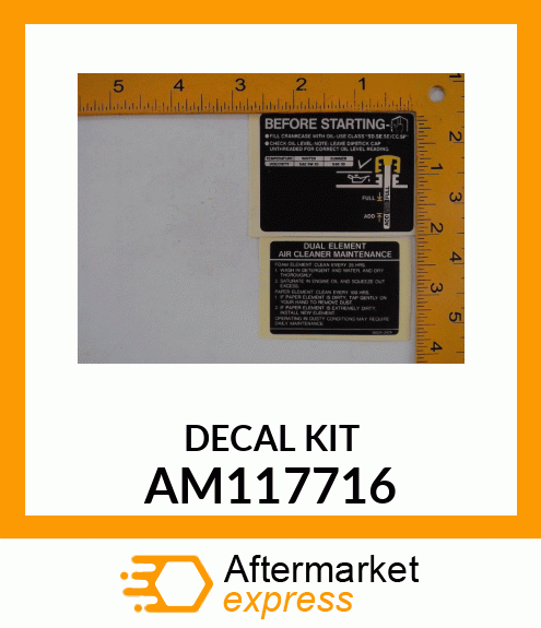 Kit Label AM117716