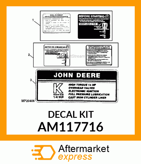 Kit Label AM117716