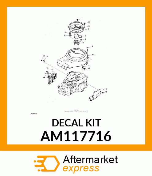 Kit Label AM117716