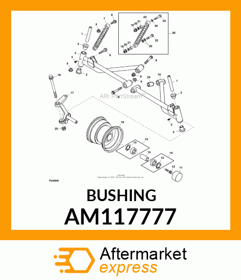 BUSHING,A AM117777