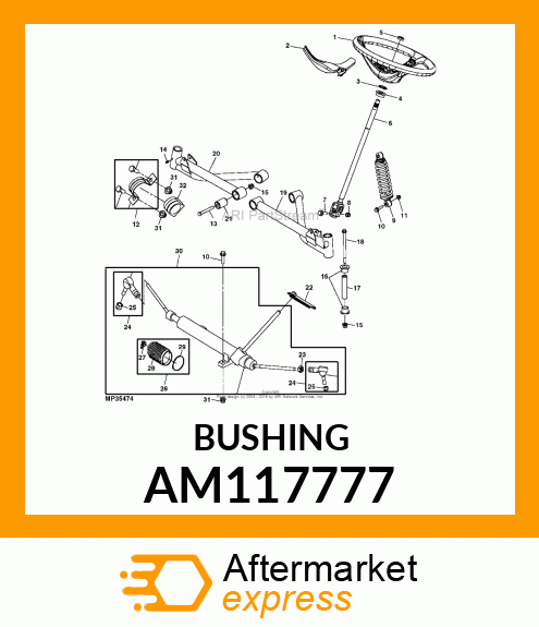 BUSHING,A AM117777