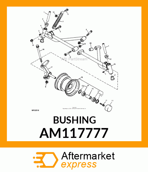 BUSHING,A AM117777