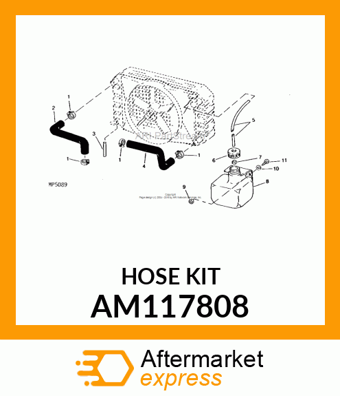 Hose Kit AM117808