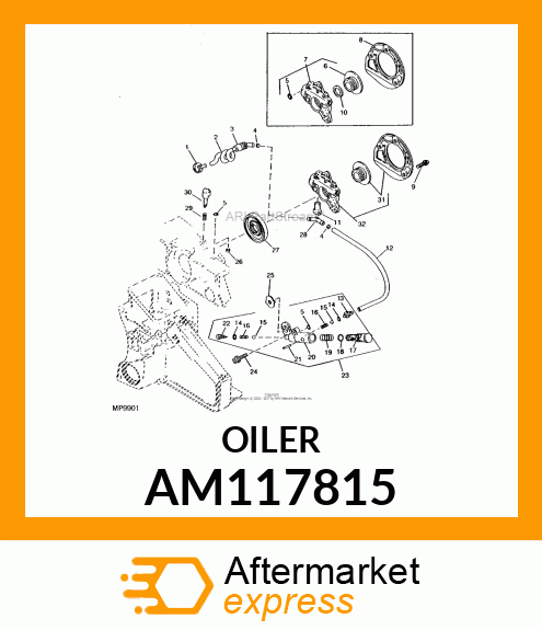 Oiler Asm 450V Chains AM117815