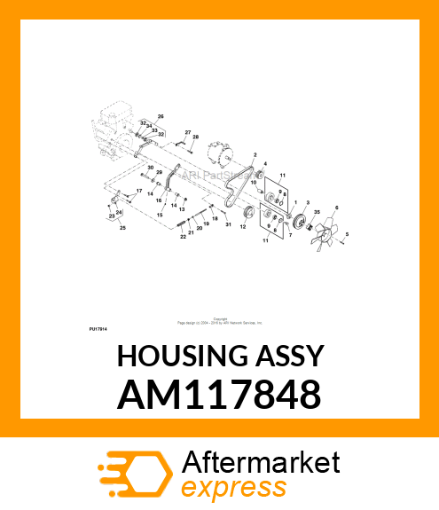 HOUSING ASSY AM117848