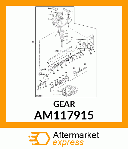 Gear Kit AM117915