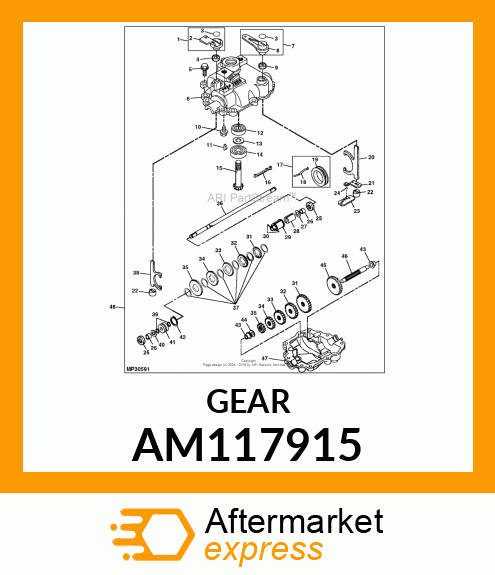 Gear Kit AM117915