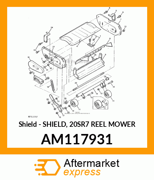 Shield 20Sr7 Reel Mower AM117931