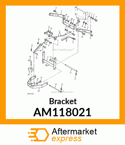 Bracket AM118021