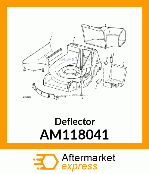 Deflector AM118041